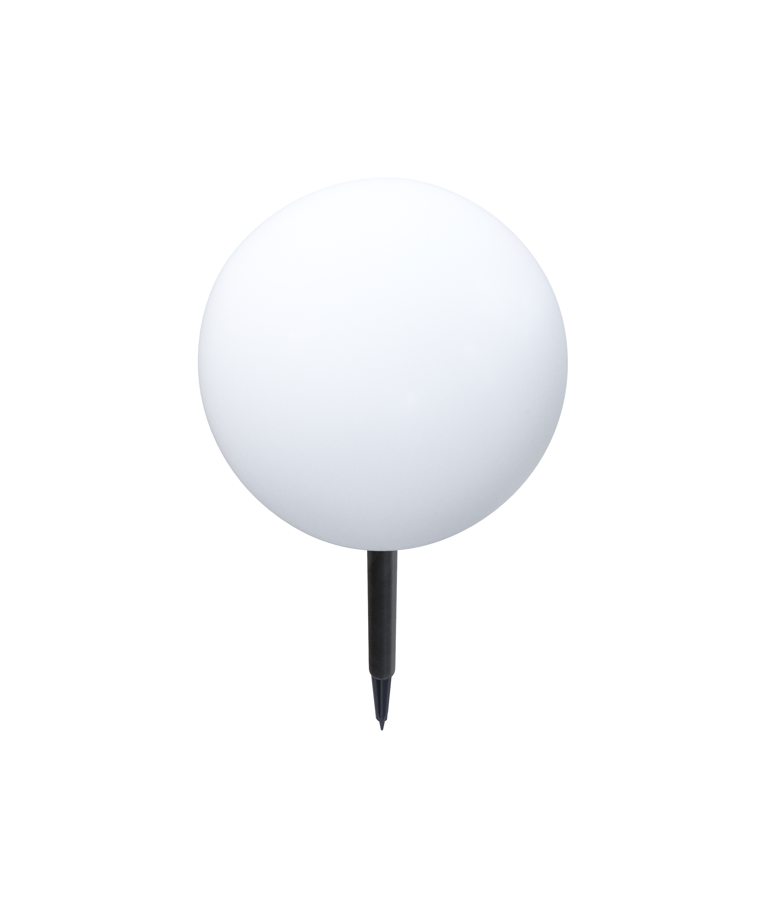 LED Solarlampe rund 20 cm 3er Set