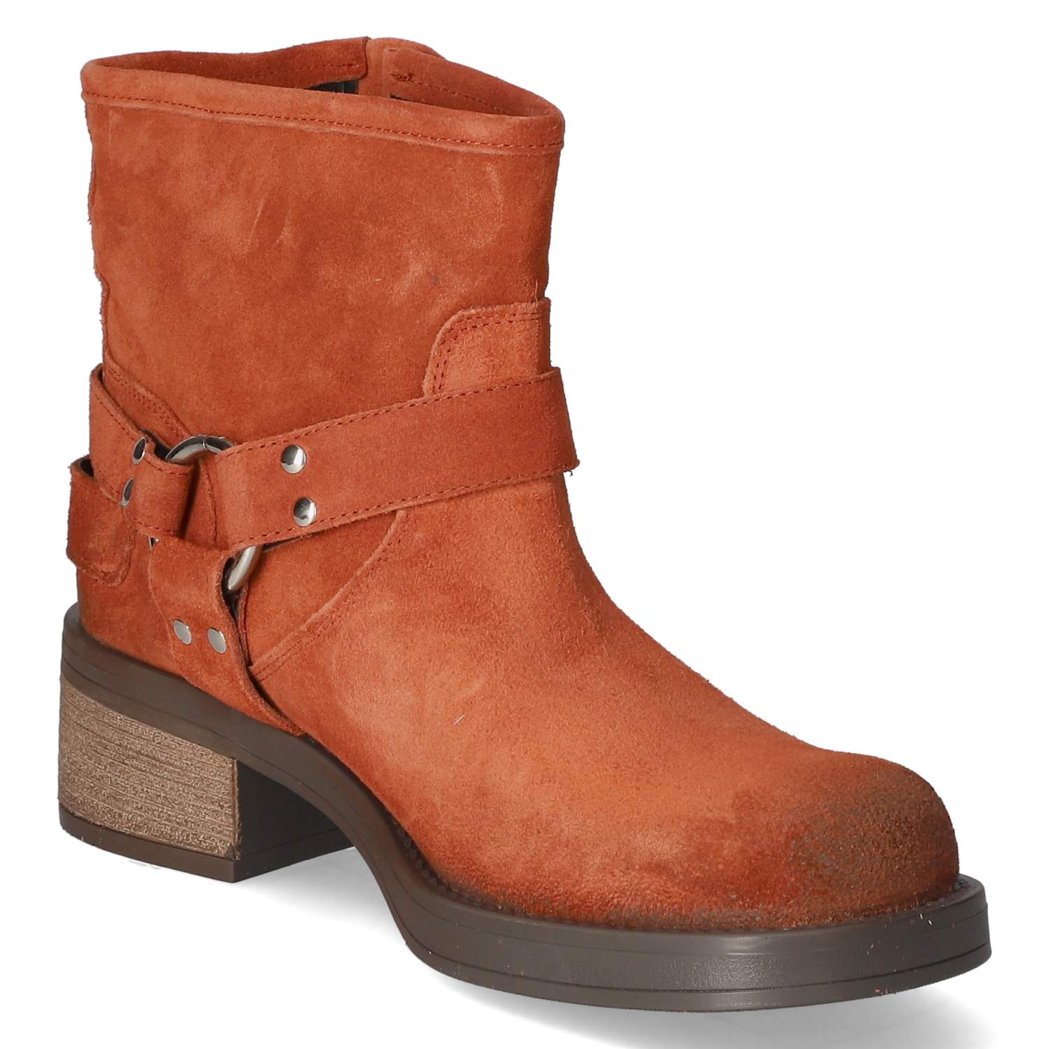 LAZAMANI Bikerboots - rust