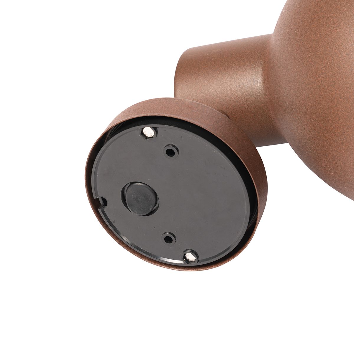 Industriële buitenwandlamp roestbruin rond IP44 - Natas