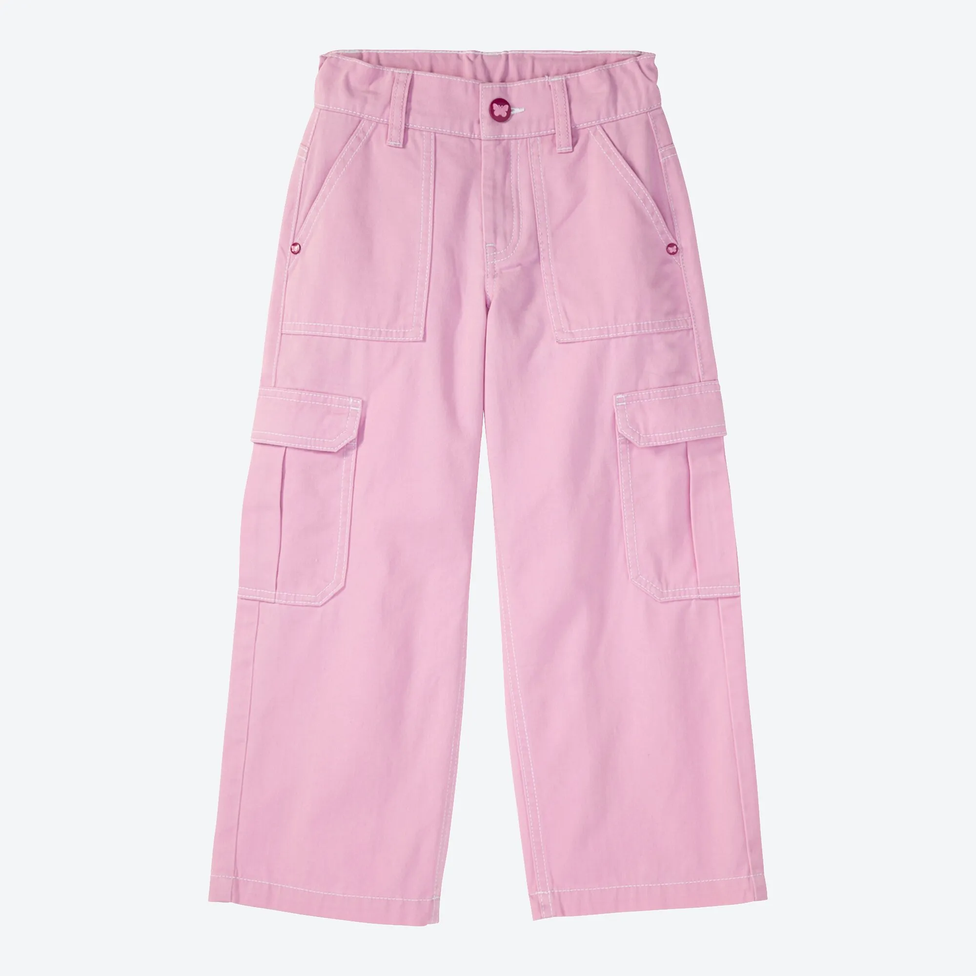 Mädchen-Hose mit Cargo-Taschen