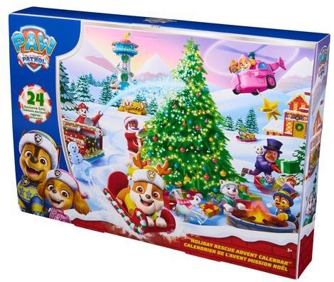 PAW Patrol - Adventskalender - 24 Verrassingsfiguurtjes