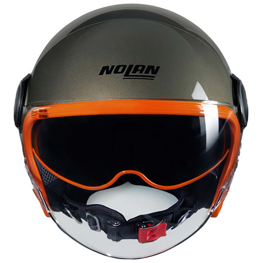 Nolan - Casque N21 Visor Ocio Gris / Orange / Brillant