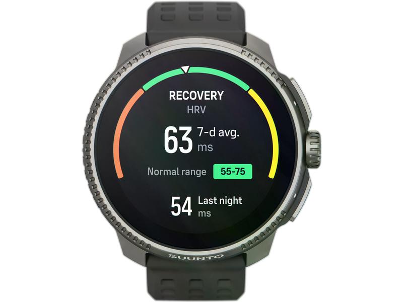 SUUNTO Sportuhr Race Titanium Charcoal Die ultimative Smartwatch für Wettkämpfe und Training