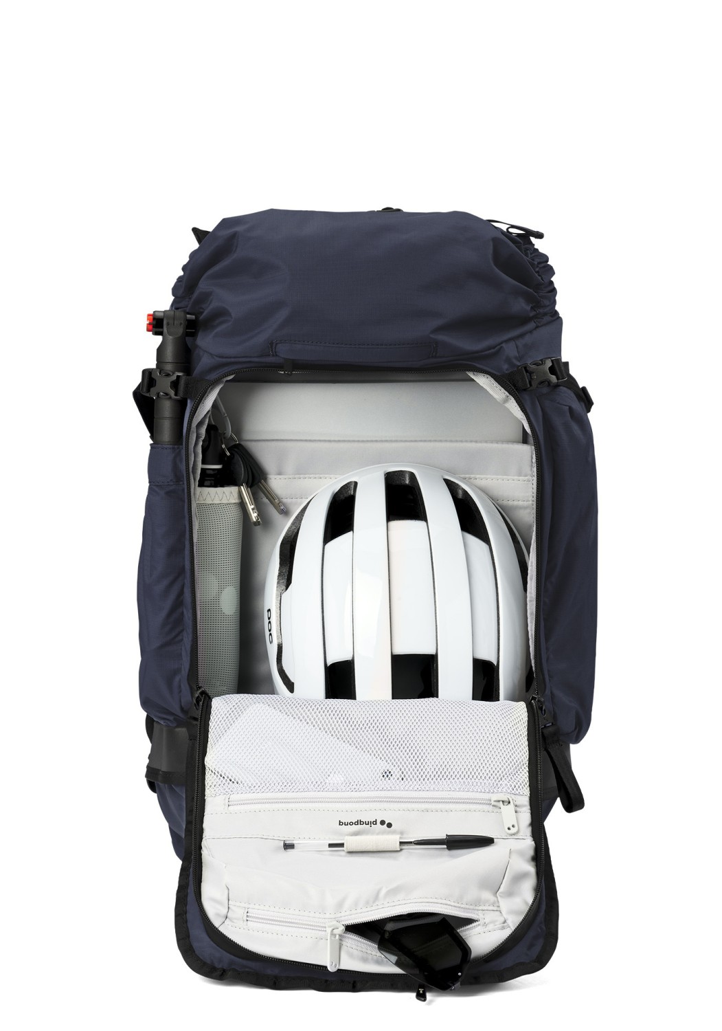 Pinqponq Fahrrad-Rucksack Komut Medium Backpack Pure Navy