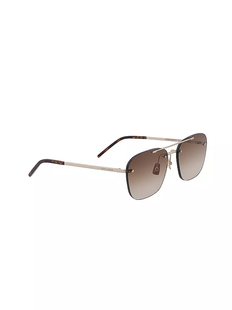 SAINT LAURENT Sonnenbrille SL309 RIMLESS gold