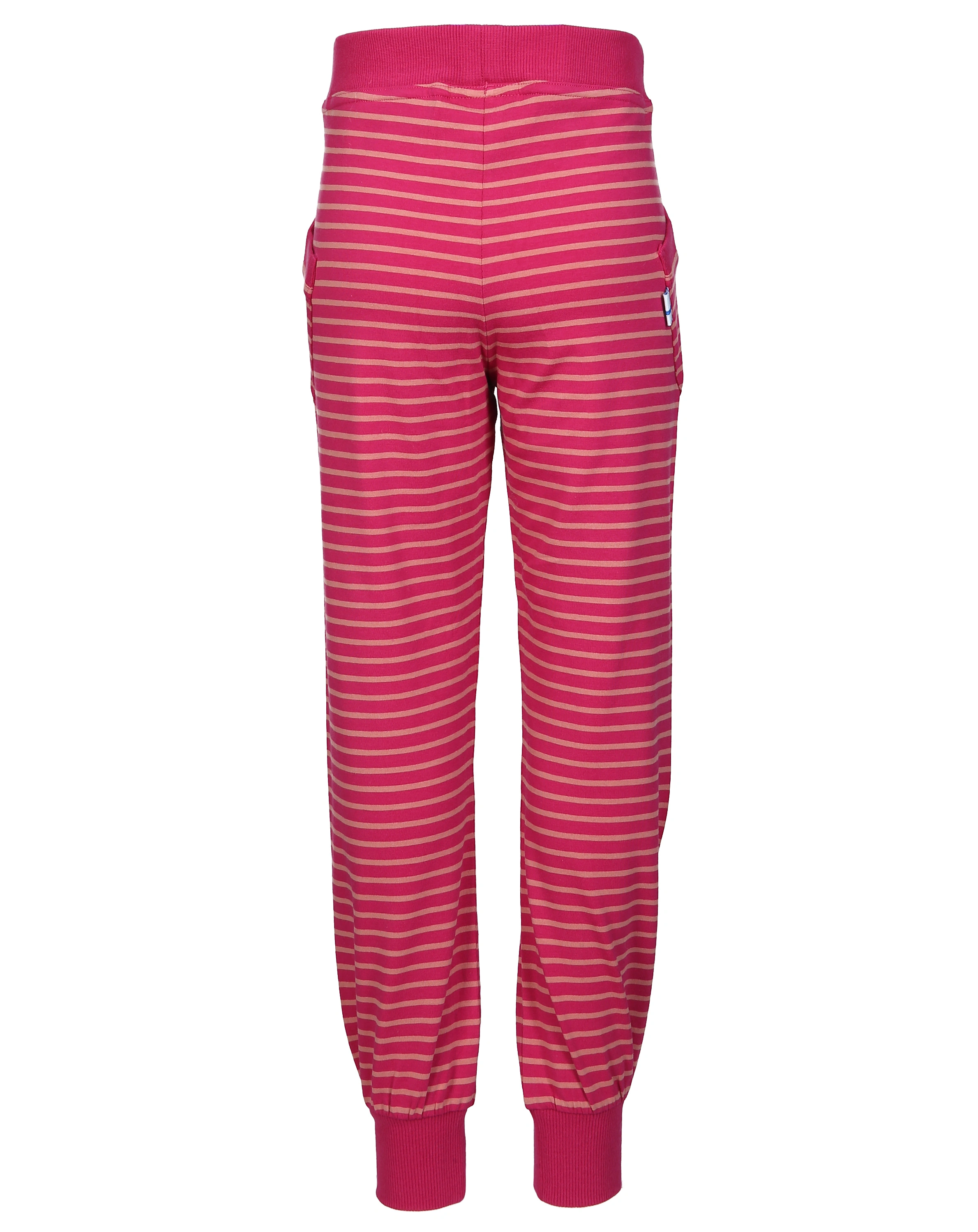 Jerseyhose TIIKERI geringelt in raspberry