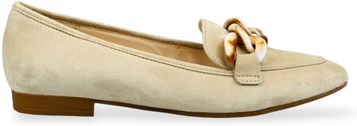 Gabor Stijlvolle Suède Loafer voor Dames Beige Dames