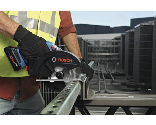 Bosch Professional GKM 18V-50 accucirkelzaag, zonder accu en lader, inclusief L-BOXX 238