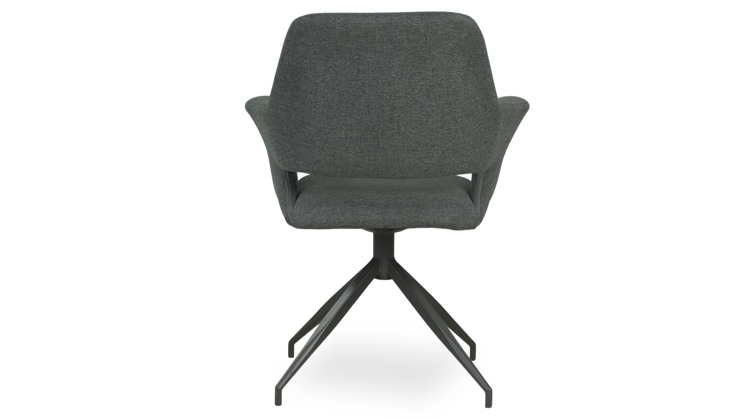 Eetstoel - antraciet Maeve B68 x D60 x H85 cm