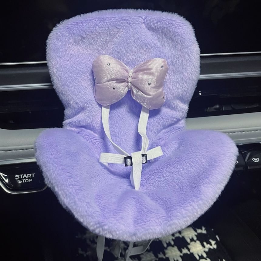 Ffeluro - Fluffy stoel voor pop voor autoluchtrooster