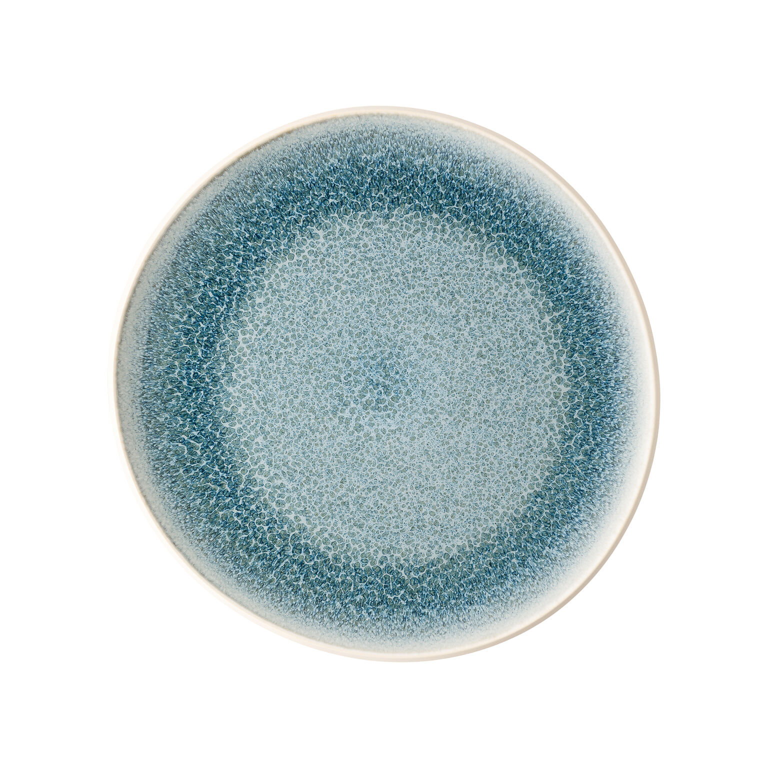 Junto Aquamarine Teller 27 cm flach