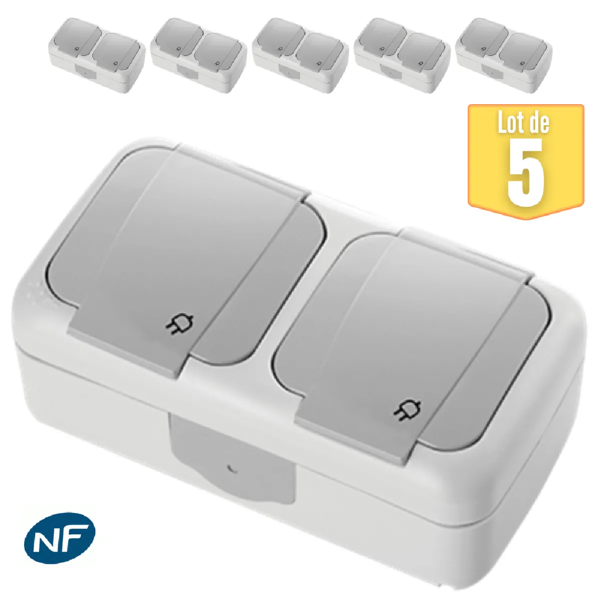 VIKO Double Prise IP54