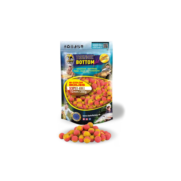 Bouillettes Bicolores Behr Trendex Scopex-Krill (250g)