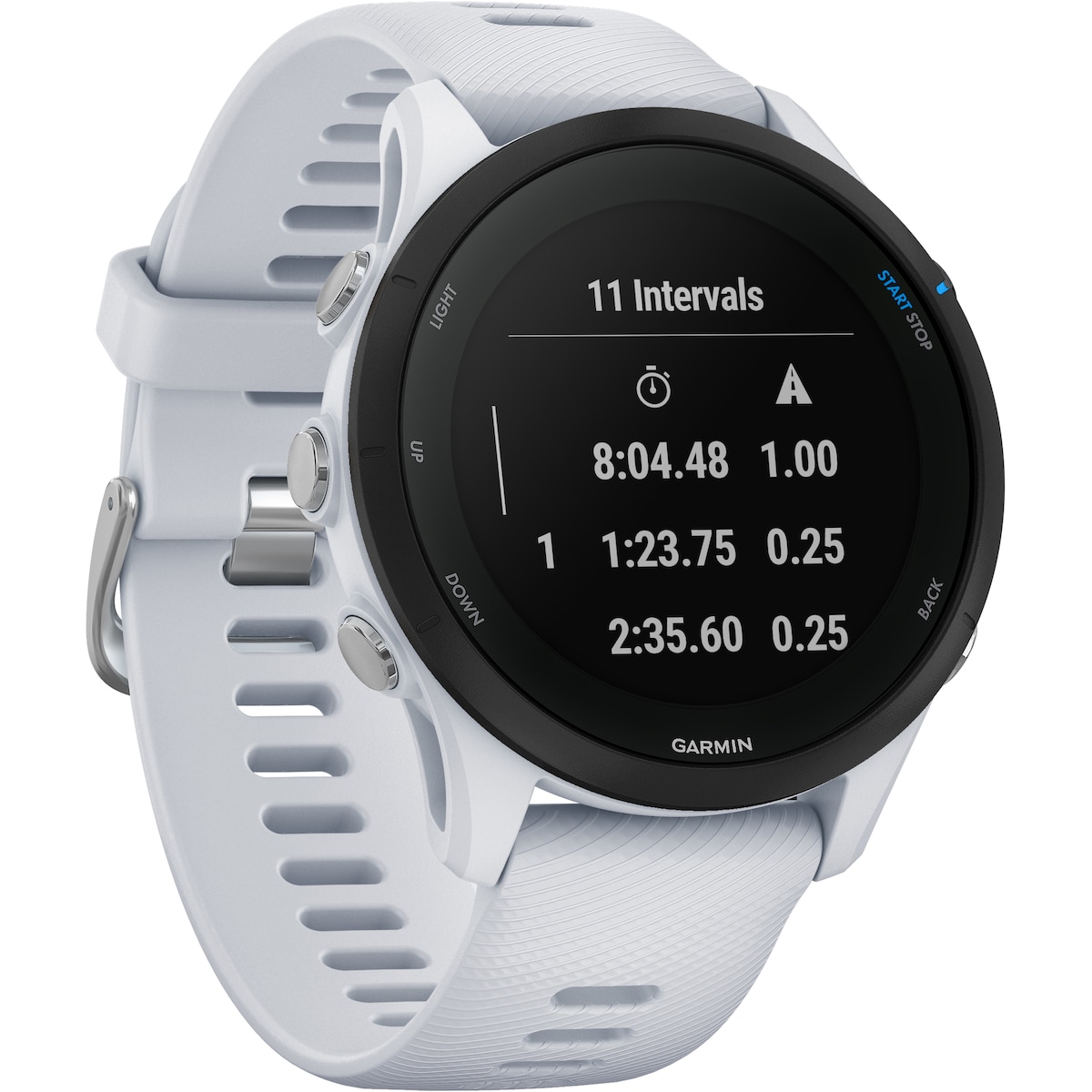 Garmin Forerunner 255 Music sportsklokke (hvit)
