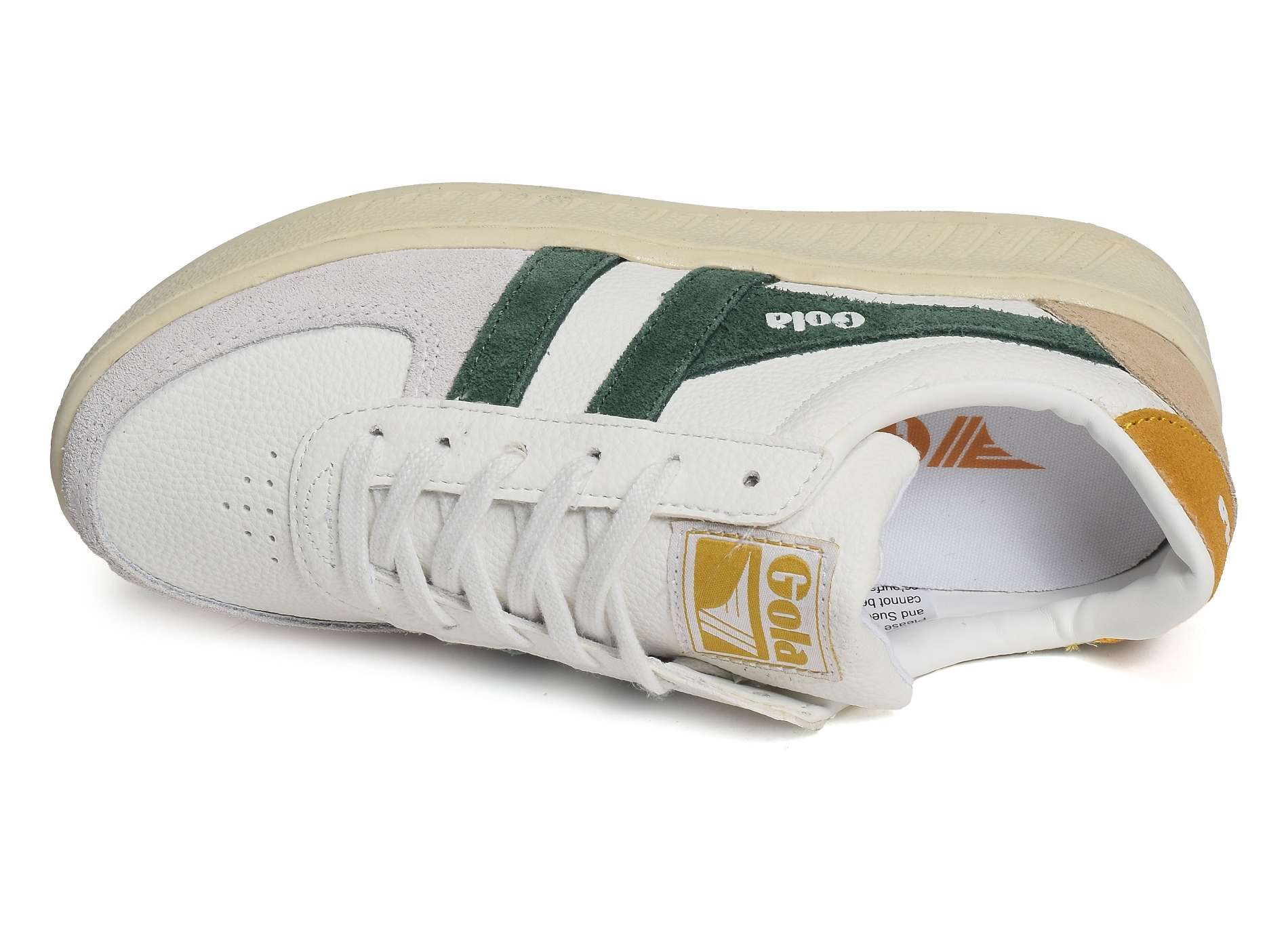 Grandslam trident trainers w vert blanc