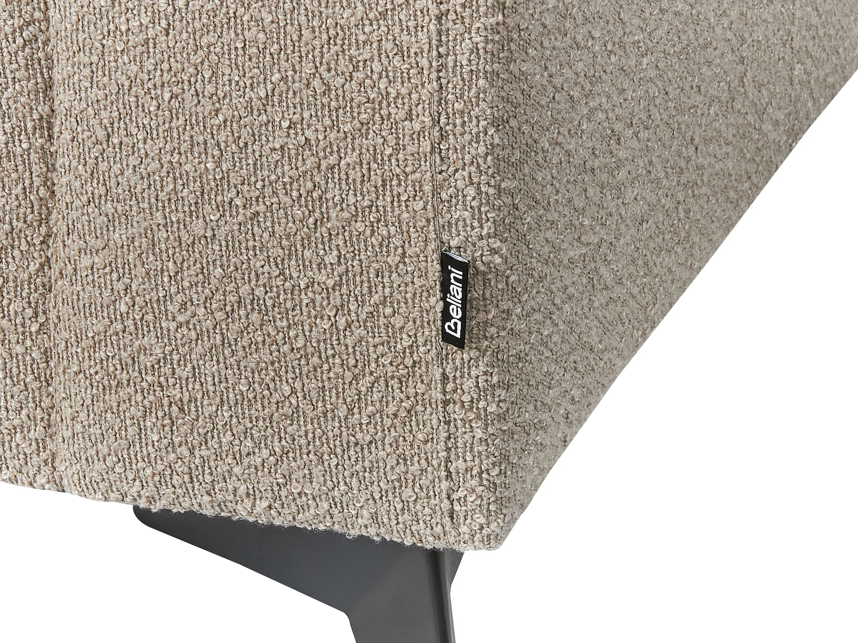 Bank 3-zits ANGE Bouclé Taupe