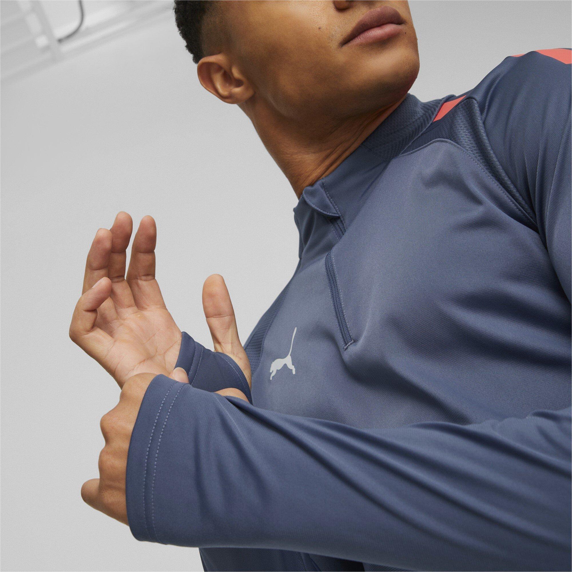Puma Team Liga Quarter Zip Drill Top Mens