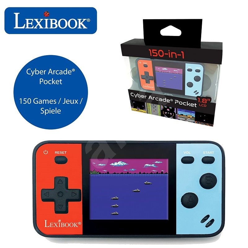 Lexibook - Håndholdt Konsol Cyber Arcade Pocket
