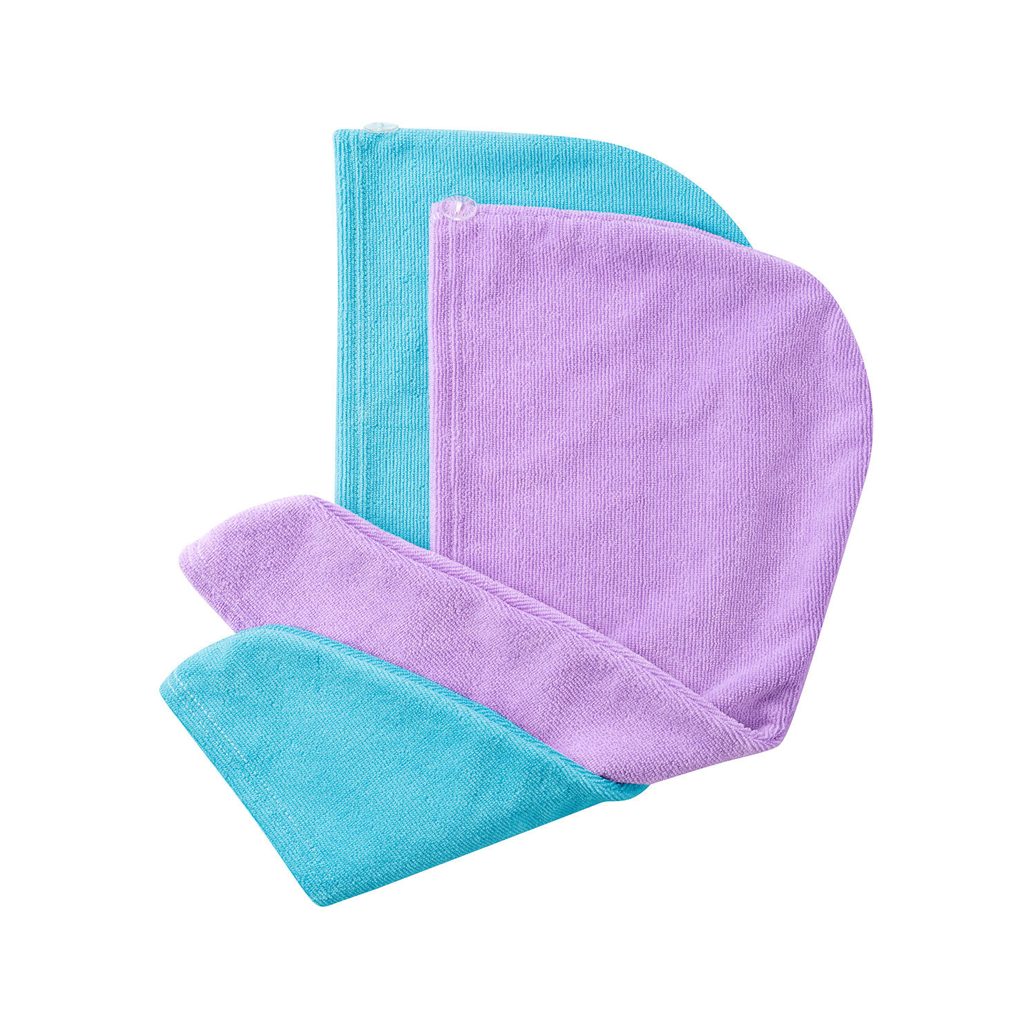 Microfaser Haarturban 2er-Pack