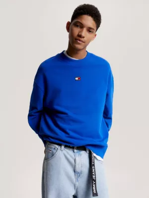 Moletom Badge Terry Relaxed Fit