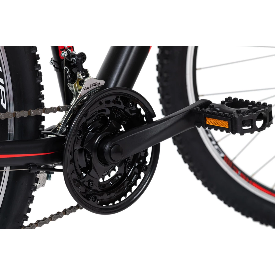 KS Cycling Mountainbike Hardtail 27,5 Morzine schwarz-rot