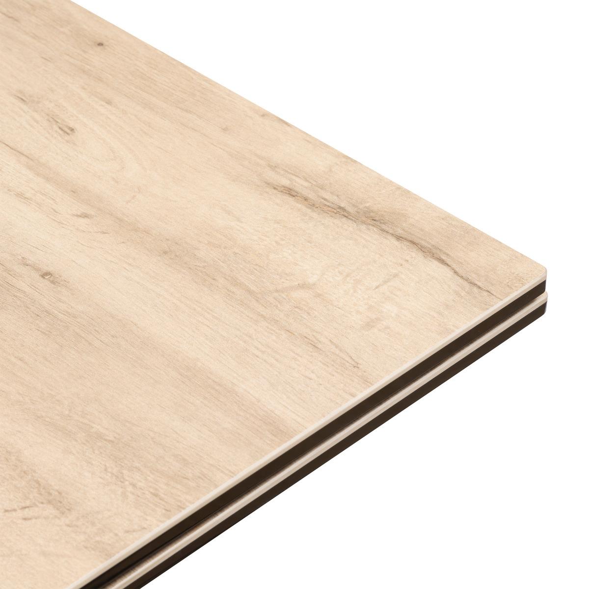 TABLE A MANGER EXTENSIBLE BOOT BEIGE D.160X90X76CM