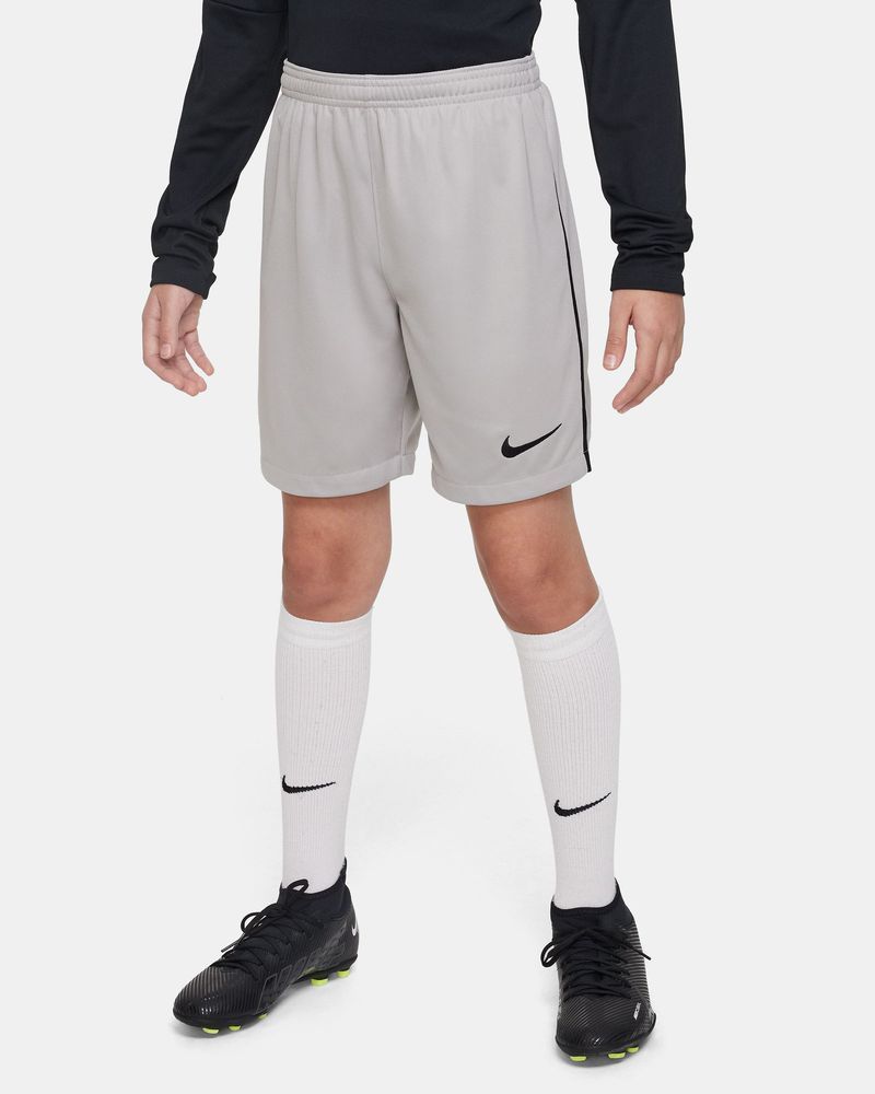 Short de football Nike League Knit III Gris pour enfant