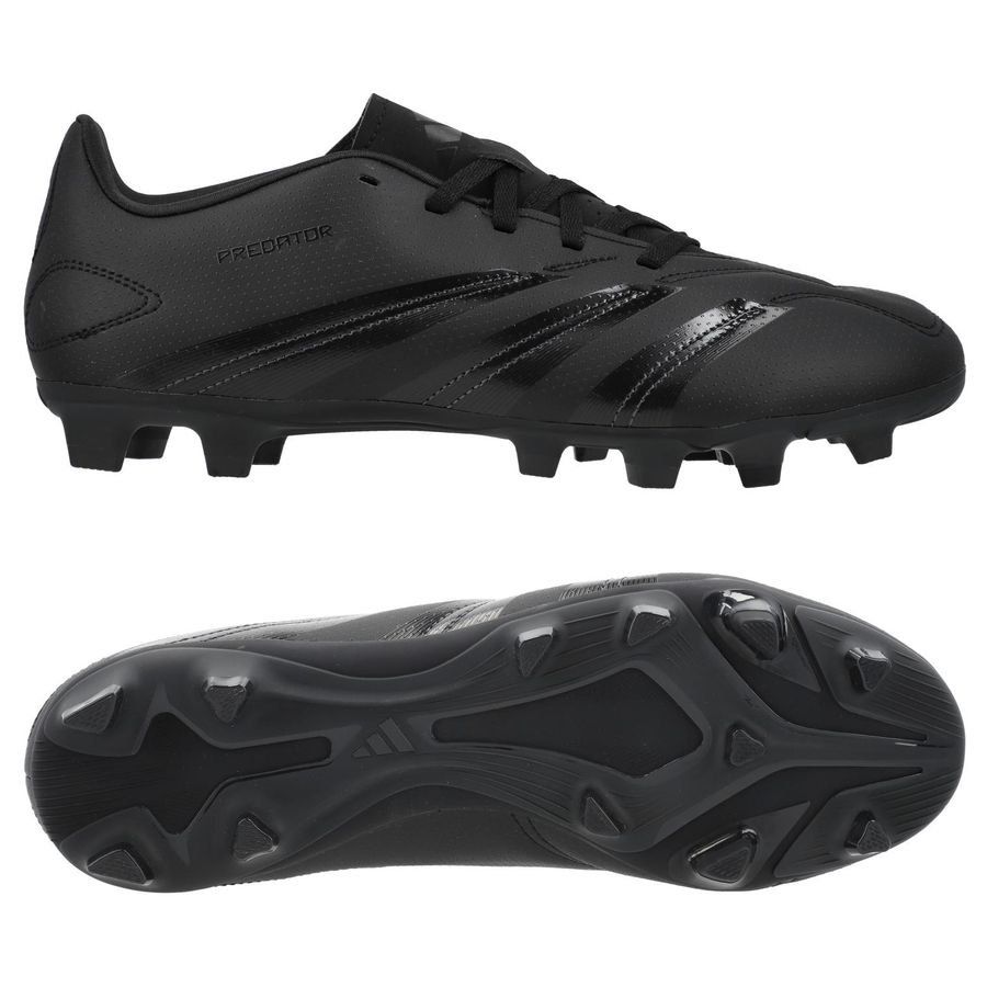 adidas Predator Club FxG Nightstrike - Noir/Gris