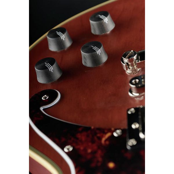 DAngelico Deluxe Brighton Matte Walnut