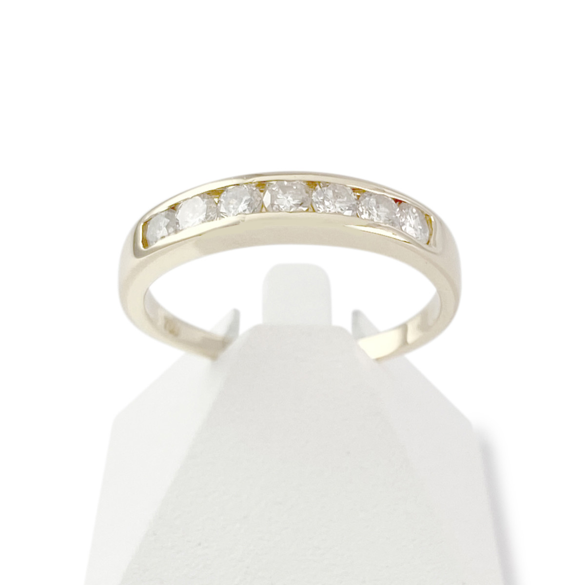 Bague d'occasion or 750 jaune diamants
