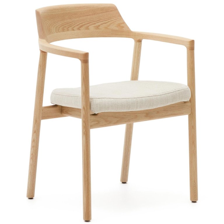 Kave Home Alocs eetkamerstoel naturel