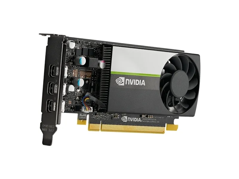 NVIDIA T400 4GB - Grafikkort - T400 - 4 GB GDDR6 - PCIe 3.0 x16 lavprofil - 3 x Mini DisplayPort - OEM