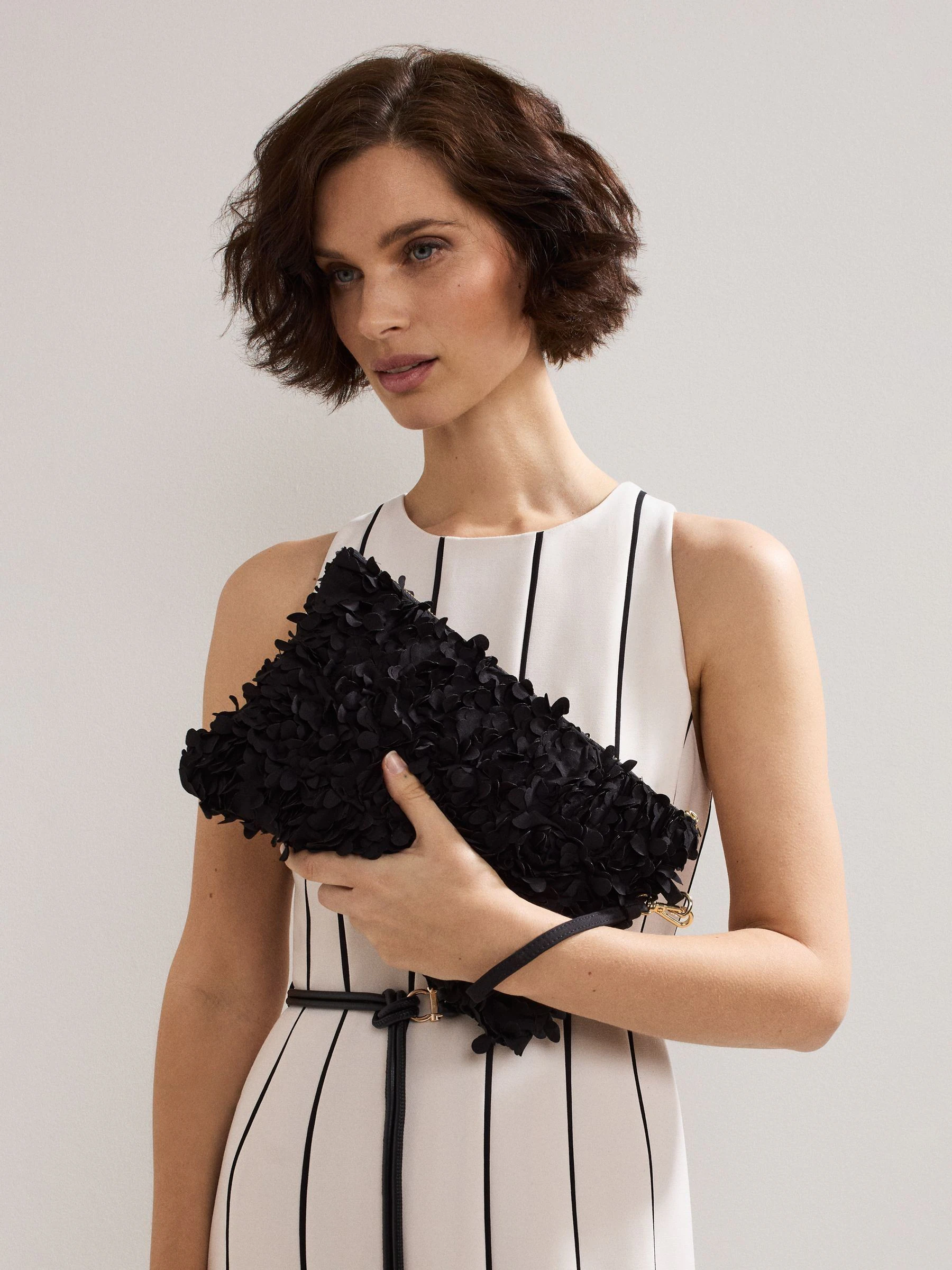 Phase Eight Petal Clutch Bag
