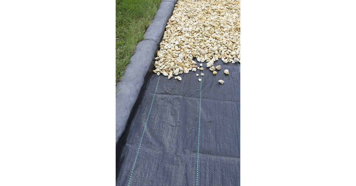 NatureGronddoek grondzeil  (Zwart, 3,30 x 5 m)