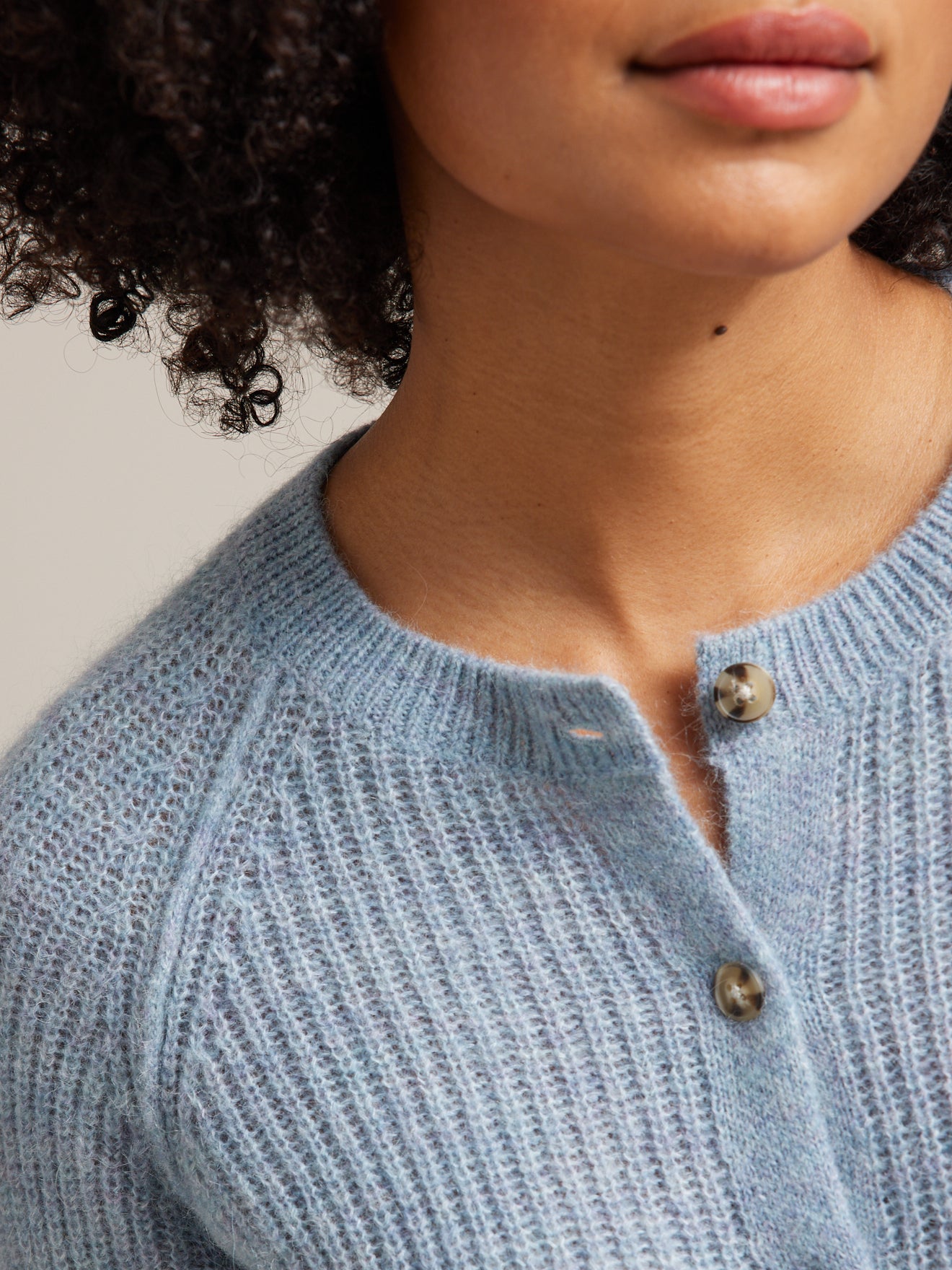 Cardigan maille perlée femme