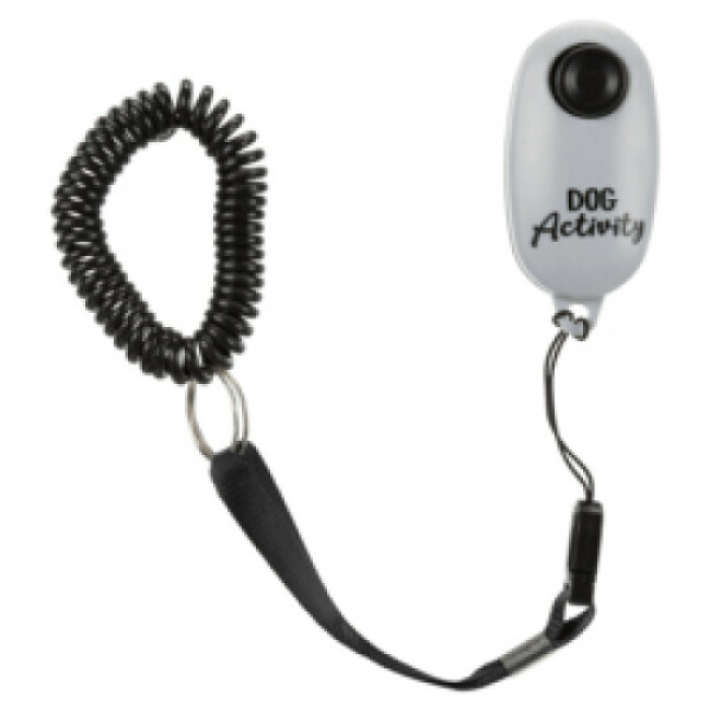 Clicker soft Trixie pour chiots et animaux sensibles