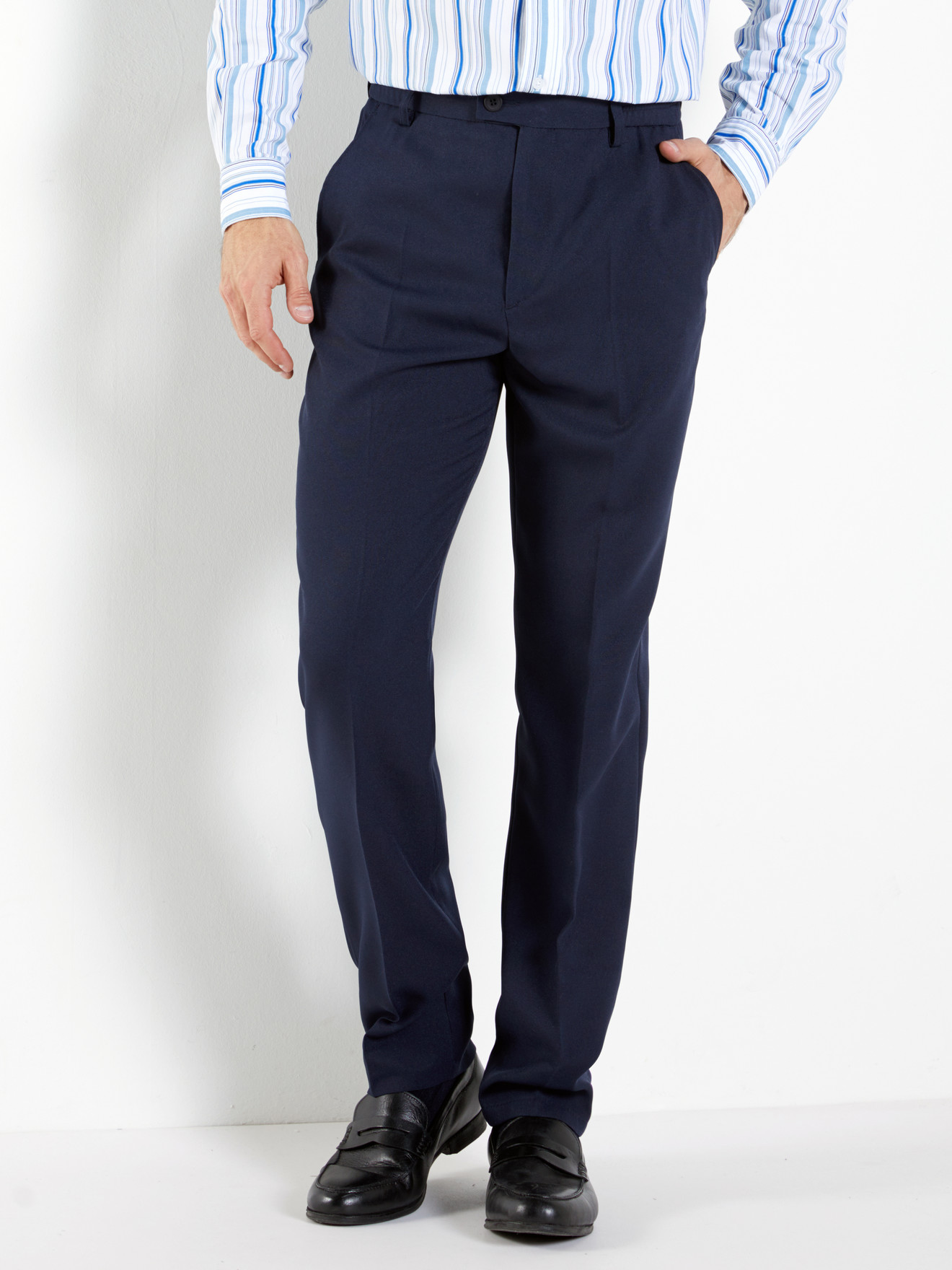 Pantalon ville élastiqué côtés et dos