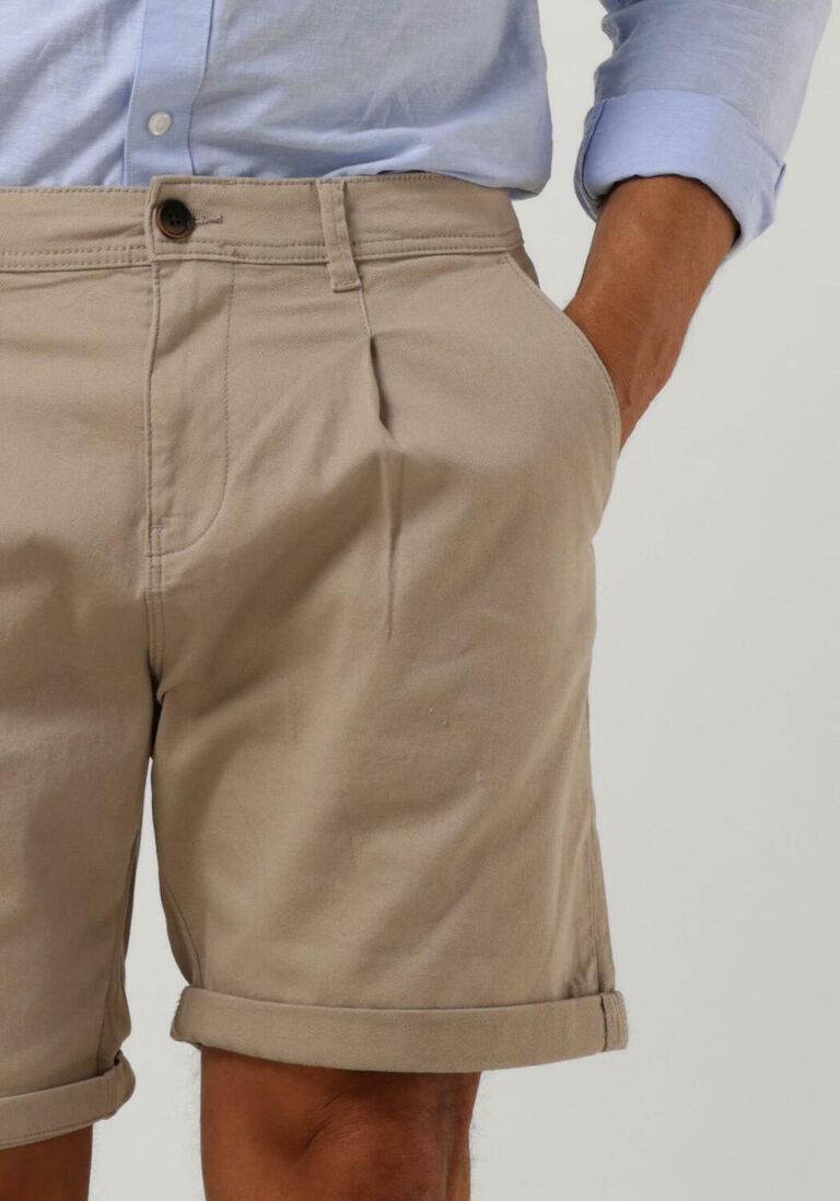 SELECTED HOMME beige selected homme korte broek slhcomfort-gabriel shorts w