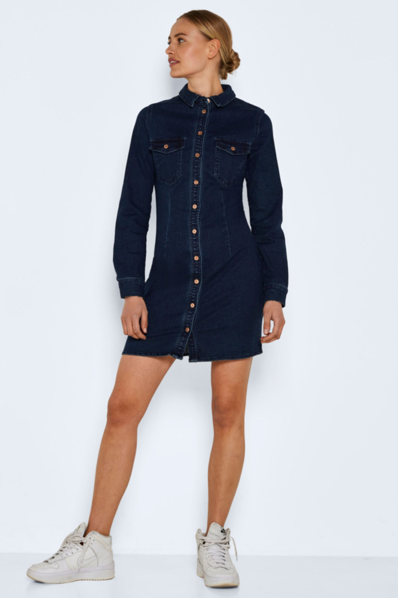 Vestido jeans curto