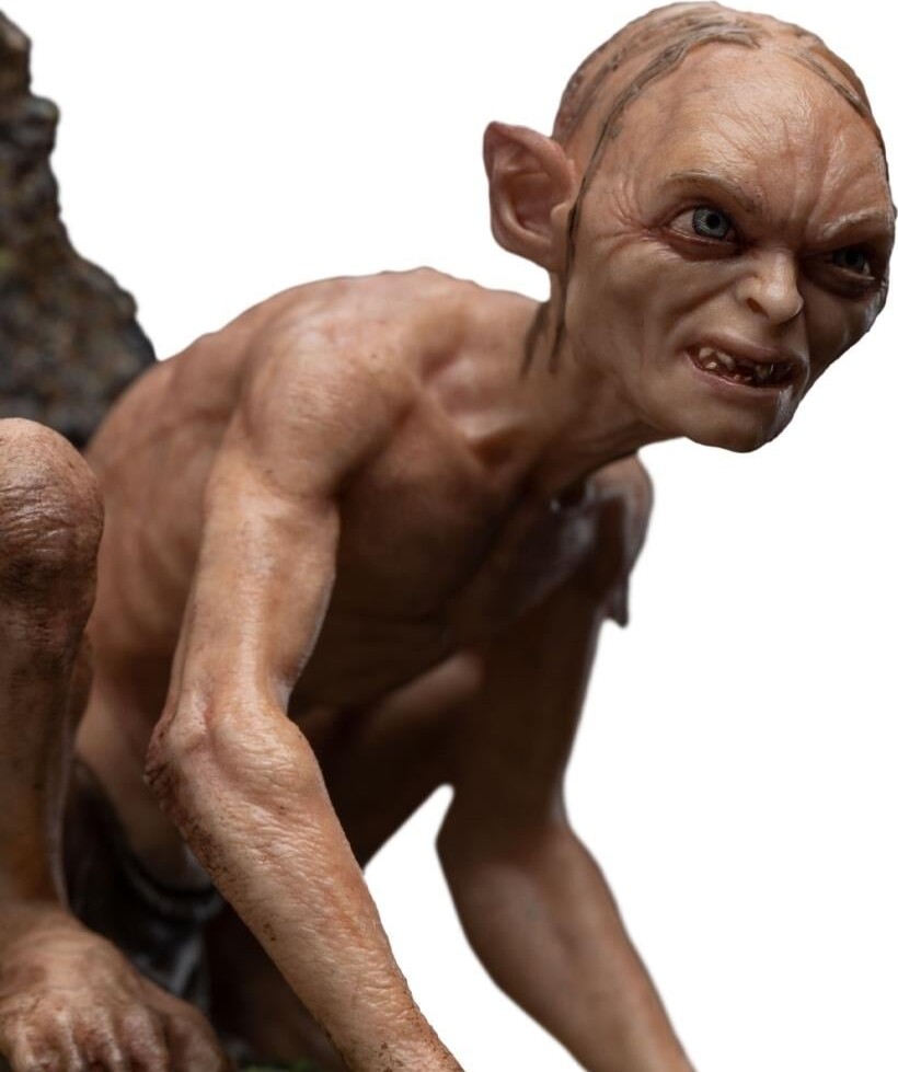 Lord Of The Rings Statue - Gollum Guide To Mordor - 11 CM
