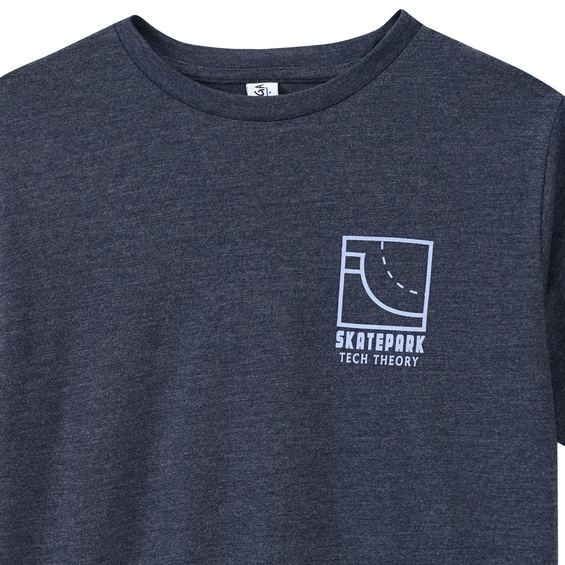 Yigga Jungen T-Shirt mit Skating-Print dunkelblau