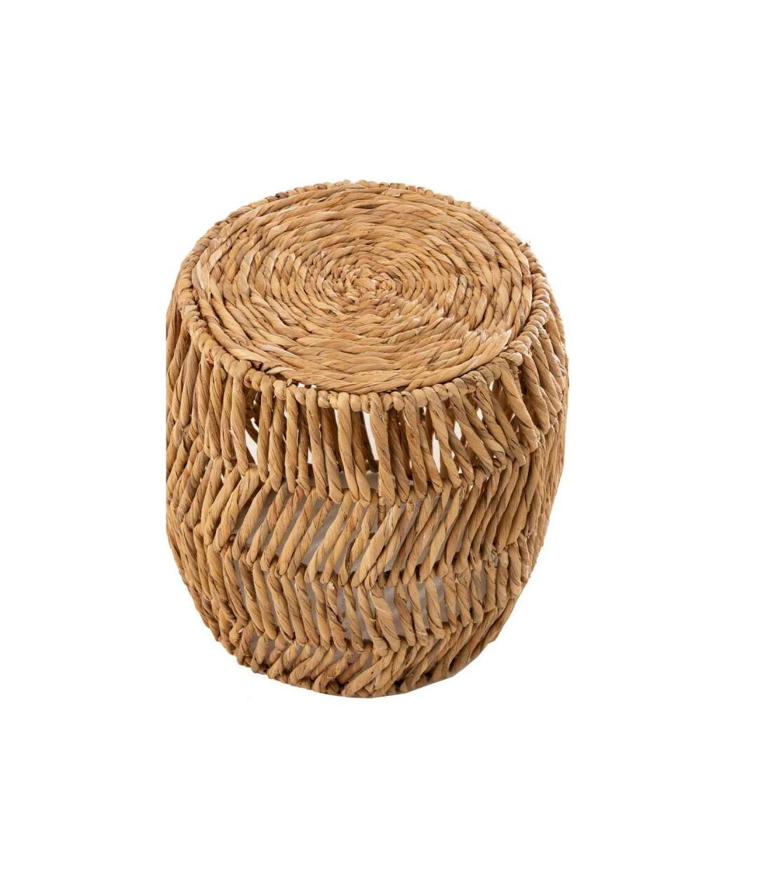 Paris Prix - Tabouret Rond Design maurice 42cm Naturel