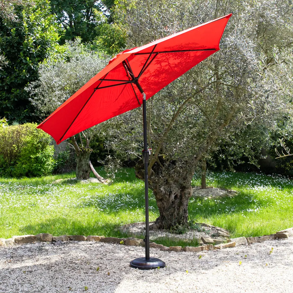 Happy Garden Parasol HAPUNA - Rood - Aluminium