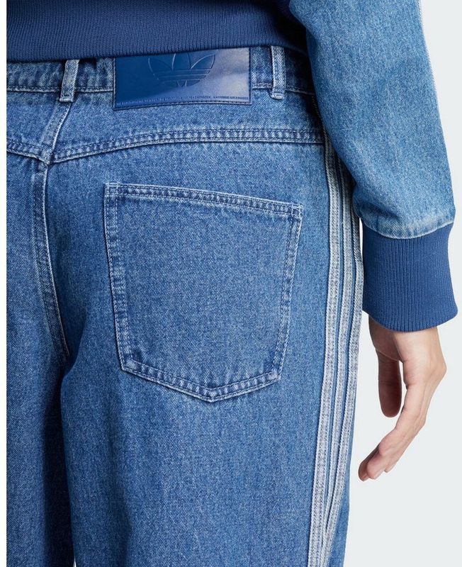 Adicolor - Denim 3-Stripes - Trainingsbroek - Blauw