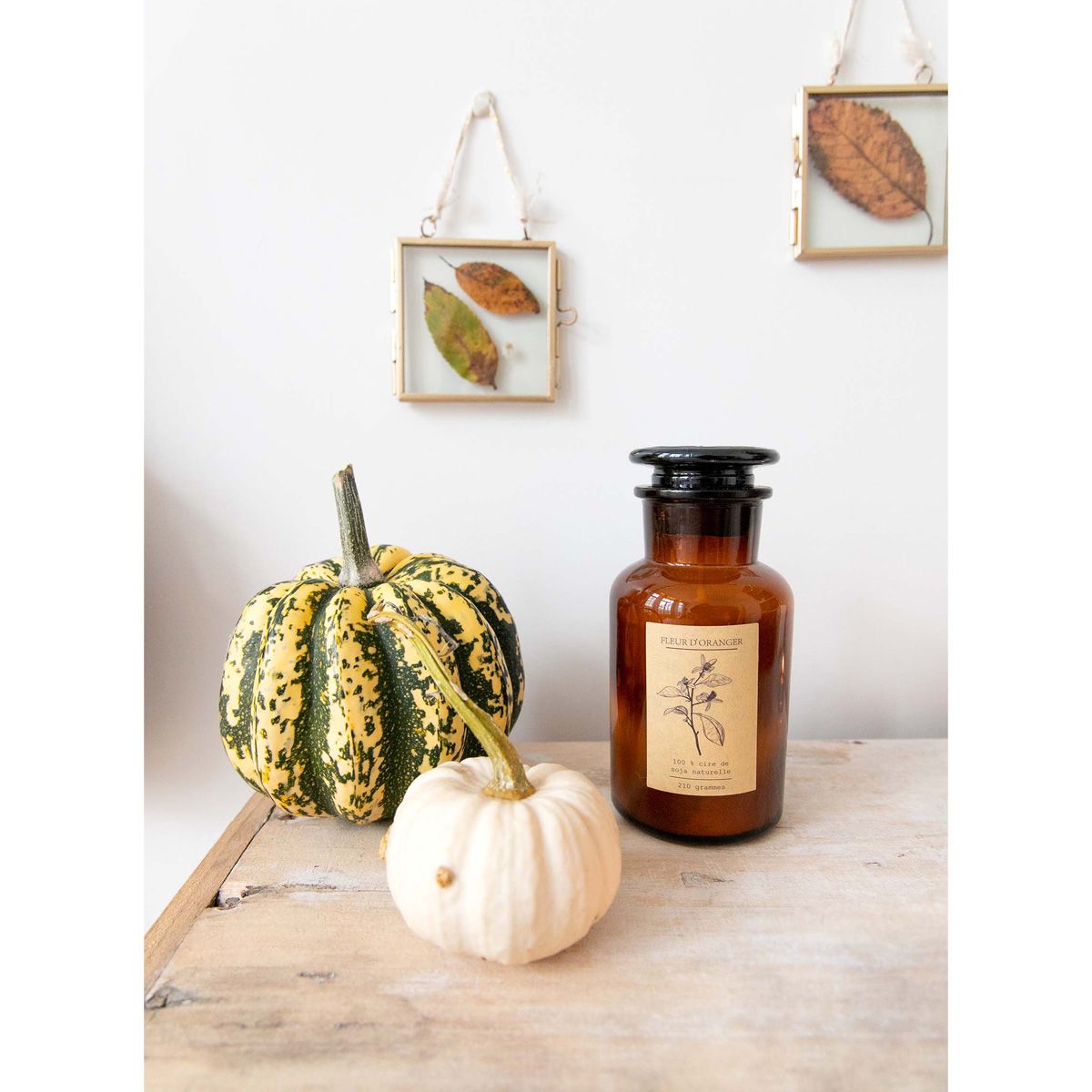 Bougie apothicaire fleur d'oranger Atelier jasmin