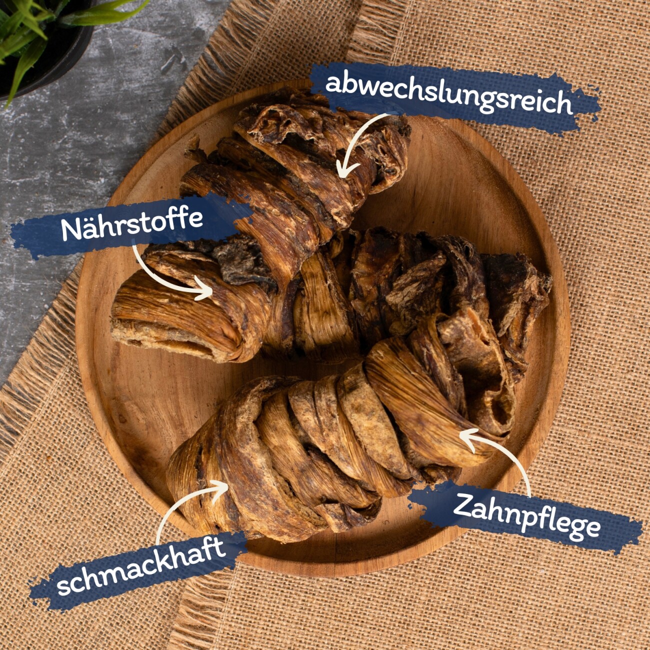 Lyra Pet Wrap aus Rinderlunge & Strossen 1 kg