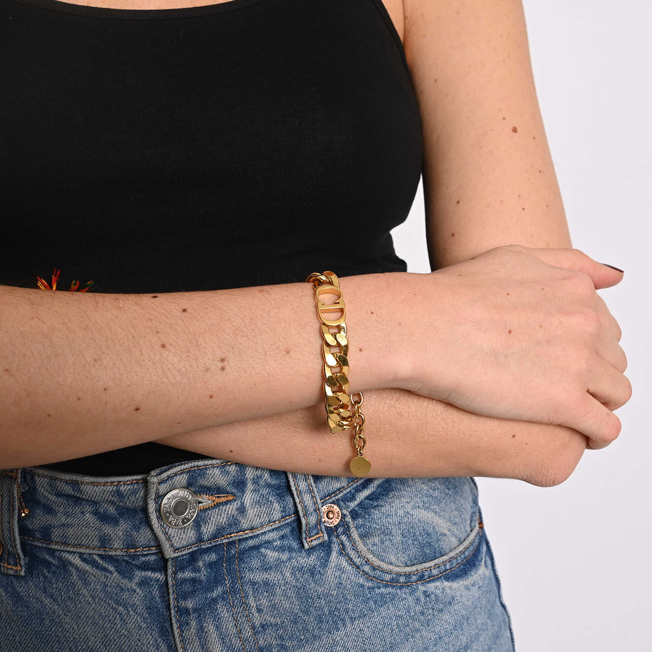 Dior Bracelet en Métal doré - Très bon état