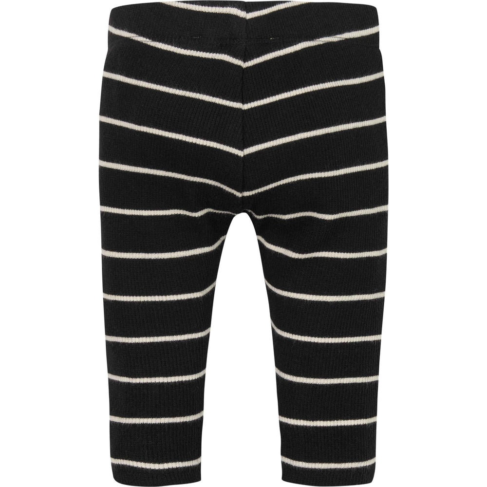 Køb Calvin Klein Ck Black/ Whitecap Gray Stripe Striped Rib Legging