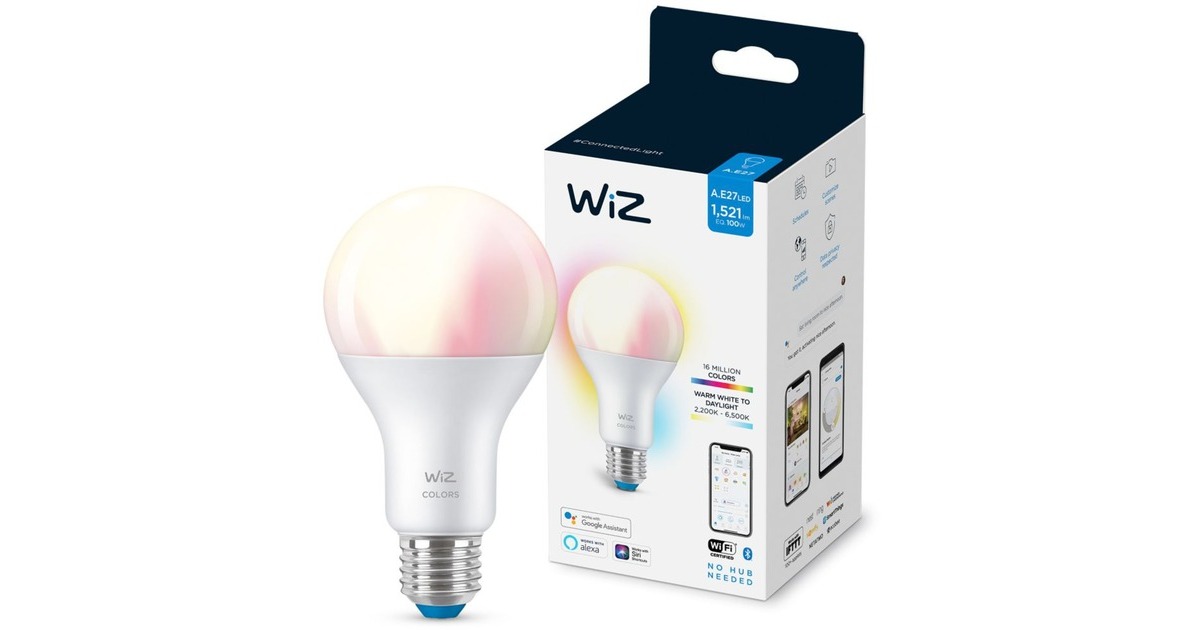 WiZLamp A67 E27 ledlamp  (Wifi + Bluetooth protocol)
