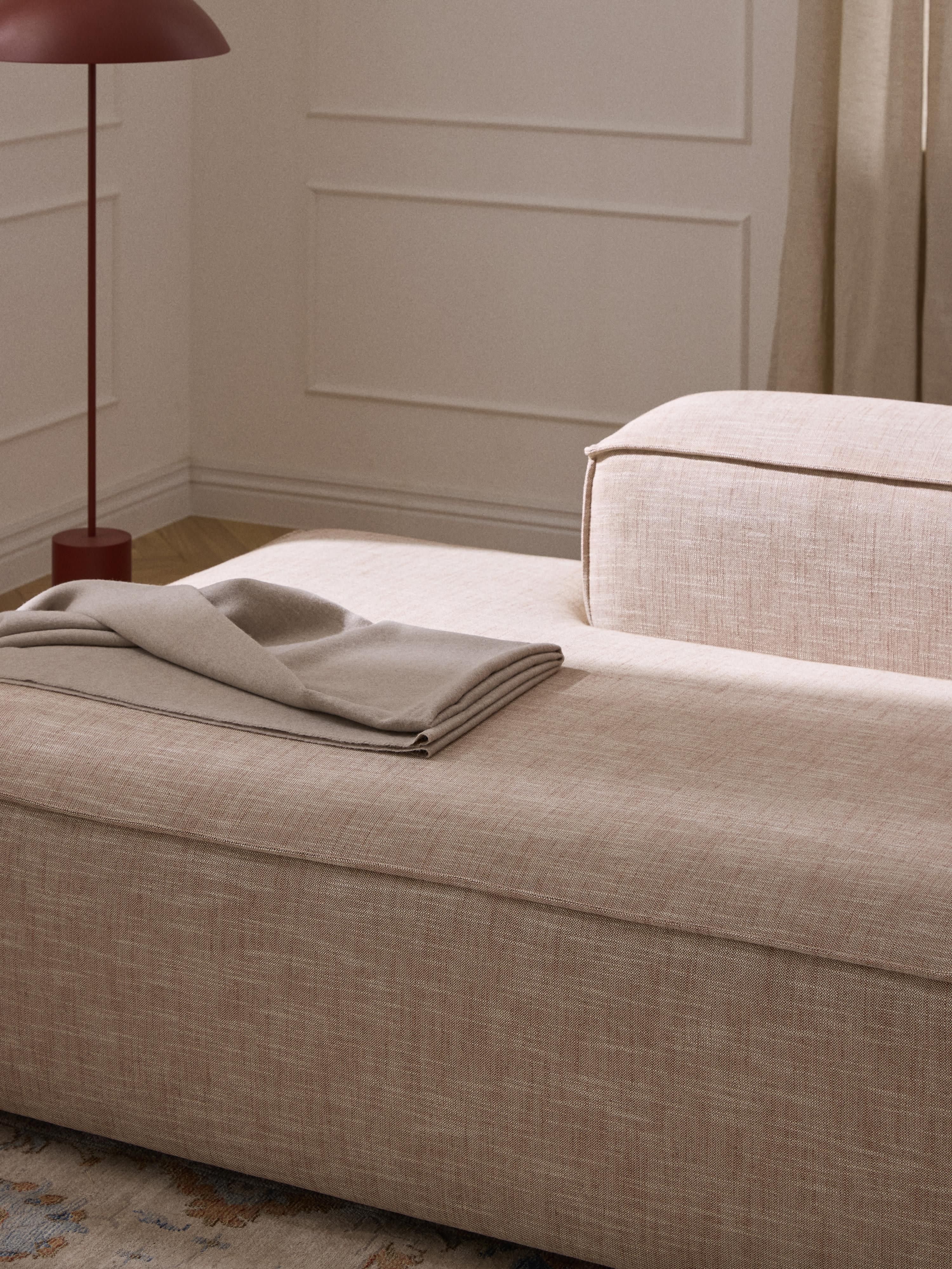 Modulaire chaise longue Lennon van linnenmix